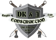 DK & J Construction INC. Logo